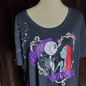 Disney nightmare before Christmas tshirt